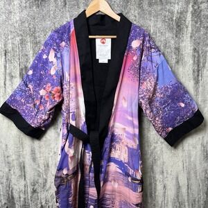 Black Samurai Kimono Size Large Rui Hachimura DC Cherry Blossom 65/500 LE
